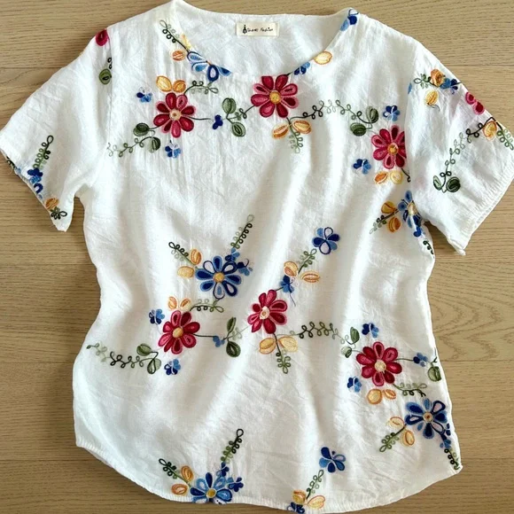 Embroidered top - Picture 2 of 6